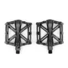 Bike Pedals 1 Pair MTB Mountain Bicycle Cycling Aluminum Alloy Ultra-light Anti-skid Pedals for Bicycle Accessories Replacement Parts 0208