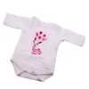 Dolls Fashion Clothes Fit For 17 18 Inch Or 60 cm Baby Pure Handmade Suits With Giraffe Pattern Reborn Accessories 230208