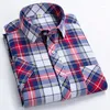 Camicie casual da uomo Camicia a quadri Manica corta da uomo 2023 Summer Youth Handsome Inch Fashion Hair Generation