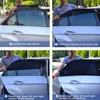 2PCS Uniwersalne zasłony samochodowe Ekrany Siatki Siatki Zgłoszenia przeciwsłoneczne Drapy Sun Side Boke Okładka tylne okno UV Ochrona Ochrony