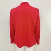 Damen Anzüge Blazer Kleidung Strickjacke Tops mit Kragen Einfarbig Mantel Kleidung Langarm Einzigartige Mode weiblich 230209