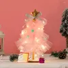 Juldekorationer träd Xmas gåvor glänsande 2023 noel dekor för hem dagis pussel leksak gåva glad barn favorit