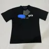 Mens T Shirt Tasarımcı T Shirt Marka T-Shirt Kadın Tee Giyim Sprey Mektubu Kısa Kollu Yaz Gelgit Gündelik Tee Hızlı Kuru Nefes Alabilir Gömlek