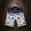 Men's Shorts 2022 Summer New Men's Bermuda Shorts Loose Straight Floral Hawaiian Casual Linen Short Pants Male Brand T230209