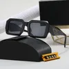 2023 modeontwerper vierkante zonnebrillen klassieke bril bril goggle outdoor strand zonnebrillen voor man vrouw groot frame optioneel Tri3427