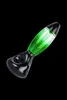 4,5 pollici Lava Lamp Freezable Spoon Pipe accessori per fumatori glicerina glitter bong per pipa ad acqua in vetro spesso regalo