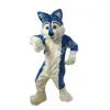 Wolf Husky Dog Fox Trajes de figurinos animados de desenho animado Mascot Halloween Carnival Fantas