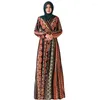 Etnische kleding vintage Bangladesh Dubai Abayas voor vrouwen avondjurk Arabisch Marokkaanse Kaftan djelaba femme moslim islamitisch