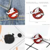 Pins Broches Ghostbusters Emaille Pin Witte Ghost Denim Broche Rood Verbod Teken Revers Badge Interessante Humor Grappige Sieraden Dro Dh91E
