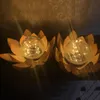 Газонные лампы солнечные светильники фестиваль садовых света янтарного янтаря открытые декоративные украшения садовые принадлежности треск