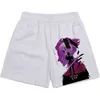 Herrshorts Hunter X Hunter Anime Shorts Gon Freecss Summer Beach Swimming Trunks Male Board Shorts Baddräkter Badkläder Shorts Men Beach Wear T230209