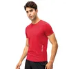 Herr t-skjortor Sommardesign Sportkläder Herrens snabba torr sport T-shirt Fitness Tight Short Sleeve Mane Gym Compression Topps Bodybuilding