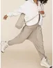 여성 점프 슈트 루즈 캐주얼 V 넥 민소매 점프 슈트 조정 가능한 스파게티 스트랩 하렘 롱 팬츠 오버올 포켓 플러스 사이즈 S-4XL