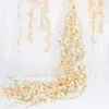 装飾的な花1.8m 135ヘッドSAKURA RATAN WEDDING PARTY DECORATIONシルク人工チェリーホームデコレーションDIYアーチウォールハンギング