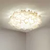 Ceiling Lights Flowers ceiling lights for room lamp decoration salon lustre bedroom light fixture modern LED Indoor lighting Acrylic lampshade 0209