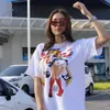 T-shirts Hommes Frog Drift Fashion Streetwear High Street Summer Japon Anime Sailor Moon Lâche Oversize Tee Tops pour hommes T230209
