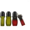 Vorratsflaschen 50 ml Glas Roll-On Deodorant Tumbling Pain Flasche Duftende Körpertauperle für Natürlichkeit