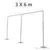 Wedding Drapery Pipe Stand/Wedding Decor Piping frame for drape /Stainess Steel Wedding Backdrop Stand