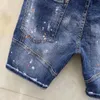 Dsquare jeans D2 Jeans Hommes Jeans Mens Luxury DesignerJeans Skinny Ripped Cool Guy Causal Hole Denim Marque De Mode Fit Jeans Hommes Washe vache