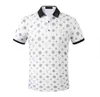 Polos pour hommes Polo à rayures de designer populaire T-shirts Snake S Bee Floral Broderie Mens High Street Fashion Horse T-shirt 62FT