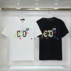 T 셔츠 여름 패션 망 여자 디자이너 T 셔츠 긴 소매 탑 Luxurys 편지 면화 Tshirts 의류 폴로 반팔 옷