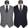 Mens Vests M5xl Plus Size Slim Fit Suit Casual Man Formell Busins ​​Male Waistcoat Gilet Homme XXXXXL 230209