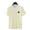 T-shirt projektant Stoney Islands Summer Menswear Oddychający luźne litera miłośnicy mody ulicznej 100% bawełniana koszulka Y22