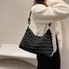 Abendtaschen SWDF Tasche Hohe Kapazität Große Designer Weiche Tuch Schulter Für Frauen 2023 Winter Einfache Mode Dame Reise Handtaschen Tote