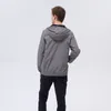 Herenjacks dinogrey snel droge mannen winddichte waterdichte jas huid soft shell jassen met lichtgewicht vrouwen zonbeveiliging kleding 230208