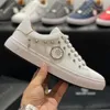 Fashion rivet designer low shoes skateboard shoes sneakers casual leisure color purplish blue white red gray size 38-45