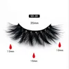 Brand Huapan 3D Mink Eyelashes Eyelashe Messy Eye Lash Extension Sexy Eyelash Full Strip Eye Lashes For Party Make Up Tool With Co6469794