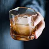 Vinglas i 1ps cocktailglas whisky kort transparent phnom penh crystal öl whisky konjak vodka oregelbundna cup bar gåvor