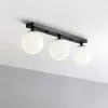 Moderne Glasbeleuchtung, minimalistische nordische Textur, LED-Deckengang-Korridorlampe, kreative Wohnzimmerbeleuchtung, E27 0209