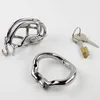 Chastity Devices Snap Ring Design Male 304# Stainless Steel 65Mm Chastity Cages 4 Sizes 36Mm-50Mm nis Sm Bondage Cock Cage For Men