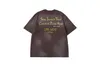 Designer Fashion Saint Michael T Shirt Heart Box Angel Print Is Used For Washing Short Sleeve High Street Loose Rest