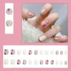 Fałszywe paznokcie 1 Zestaw Full Cover Fake Girl Artificial Stick na DIY Nail Art Jewelry