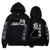 Herren Hoodies Sweatshirts Tokyo Ghoul Anime Hoodie Pullover Sweatshirts Ken Kaneki Grafik Gedruckt Tops Casual Hip Hop Streetwear 230209