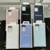 Жидкий силиконовый телефон для Samsung Galaxy S22 S20 FE S21 Ultra S10 Plus Примечание 20 Крышка мягкой резины
