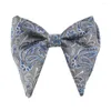 Bow Ties Men's Rech Evening Suknia Peiris Paisley Boys z żakardowym darem ślubnego prezentu