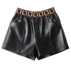 Fashion Casual PU Leather Dresses Spring Summer Shorts Short Skirts Womens Elegant One-piece Set Women's Sexy Club Party Skirt Female