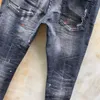 Jeans Dsquare Jeans D2 Jeans da uomo firmati di lusso Jeans skinny strappati Cool Guy Causal Hole Denim Jean Fashion Brand Fit Jeans Uomo Washed Pa tSF