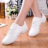 Dress Shoes Dance Woman Men Ladies Modern Soft Outsole Jazz Sneakers Aerobics Breathable Lightweight Female Dancing Fitness Sport 230208