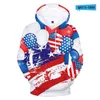 Męskie bluzy flag flaga flaga moda moda Hip Hop 3D bluza mężczyzna kobiety bluzie z kapturem