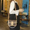 2023 Purses Clearance Outlet Online Sale Women's New Fashion Small Square Versatile Print One Shoulder Crossbody Bag