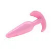 4pcs/Set Silcione Anal Toys Butt Plugs Anal Dildo Sex Erwachsener Produkte für Frauen und Männer