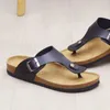 Slippers Summer Women Wedges Pu Leather Adjustable Buckle Peep Toe Flip Flops Casual Beach Ladies Shoes