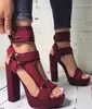 Sandals Women Platform Sandals Open Toe Cut Out High Heels Shoes Hook-and-Loop Ankle Strap Sexy Stiletto Shoes Buckle Decor Sandals T230208