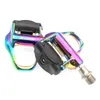 Bike Pedals BLOKE Road Bike Locking Clip Colorful Anti-Slip SPD SL Pedal Shoe Cleat Self Clipless For Wellgo Road Bike Racing Riding Par 0208