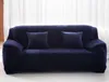 Stol täcker 1/2/3/4 sits polyester tyg soffa täcker tjock slipcover soffa stretch elastisk handduk wrap