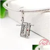 Charms 100 Real 925 Sterling Sier Blackboard Teach with Love Fit Original armband ketting S925CharmScharms Drop levering 2 DHXR5